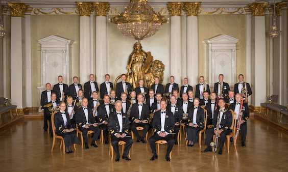 Gruppfoto av musiker