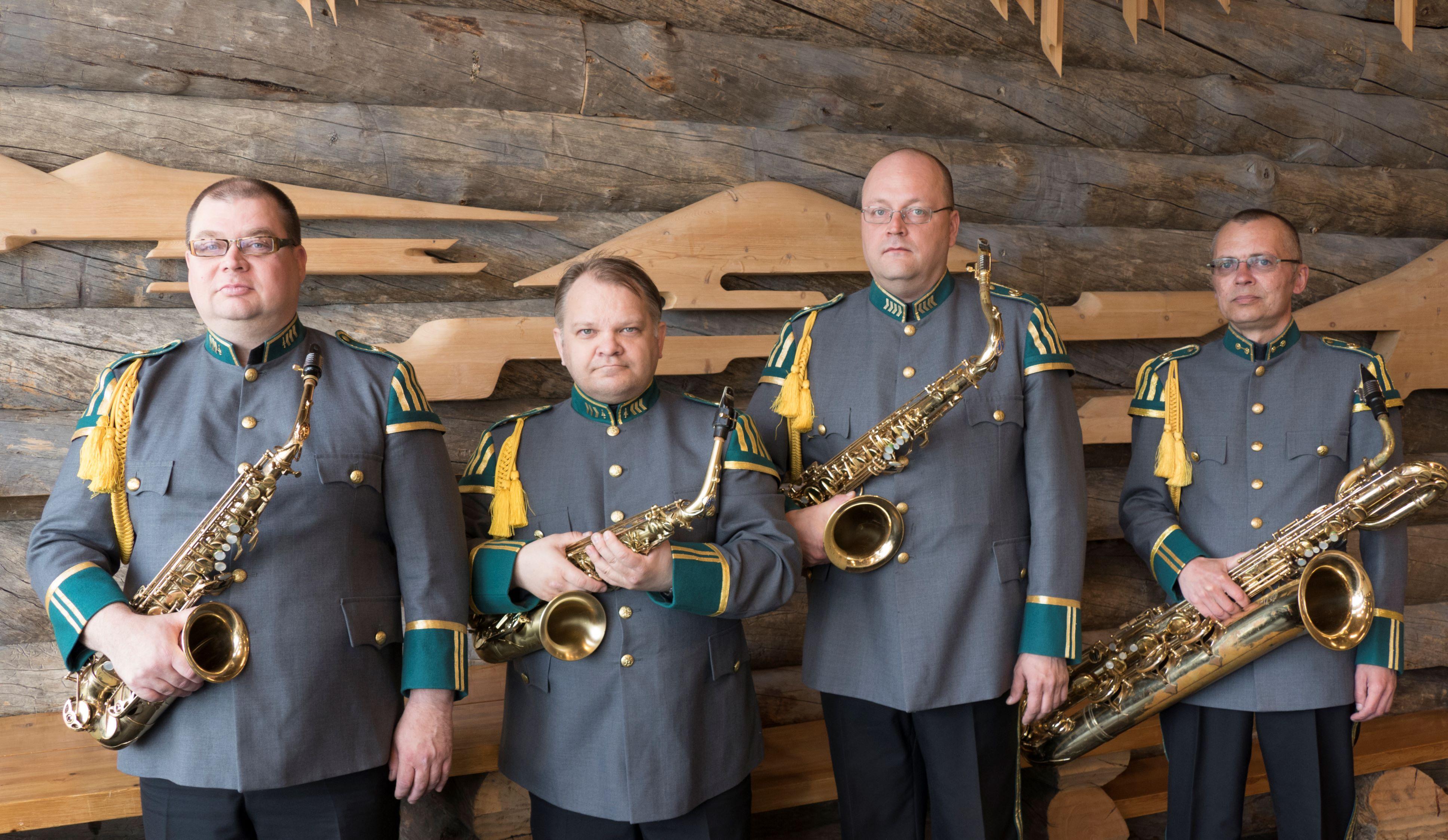 Saxophone Quartet group photo